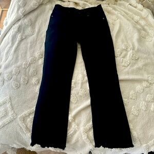 Black Levi’s with a slight flare
